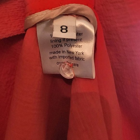 RACHEL COMEY 'Tempe Top', Red, Women's Size 8, NWOT - Picture 7 of 7